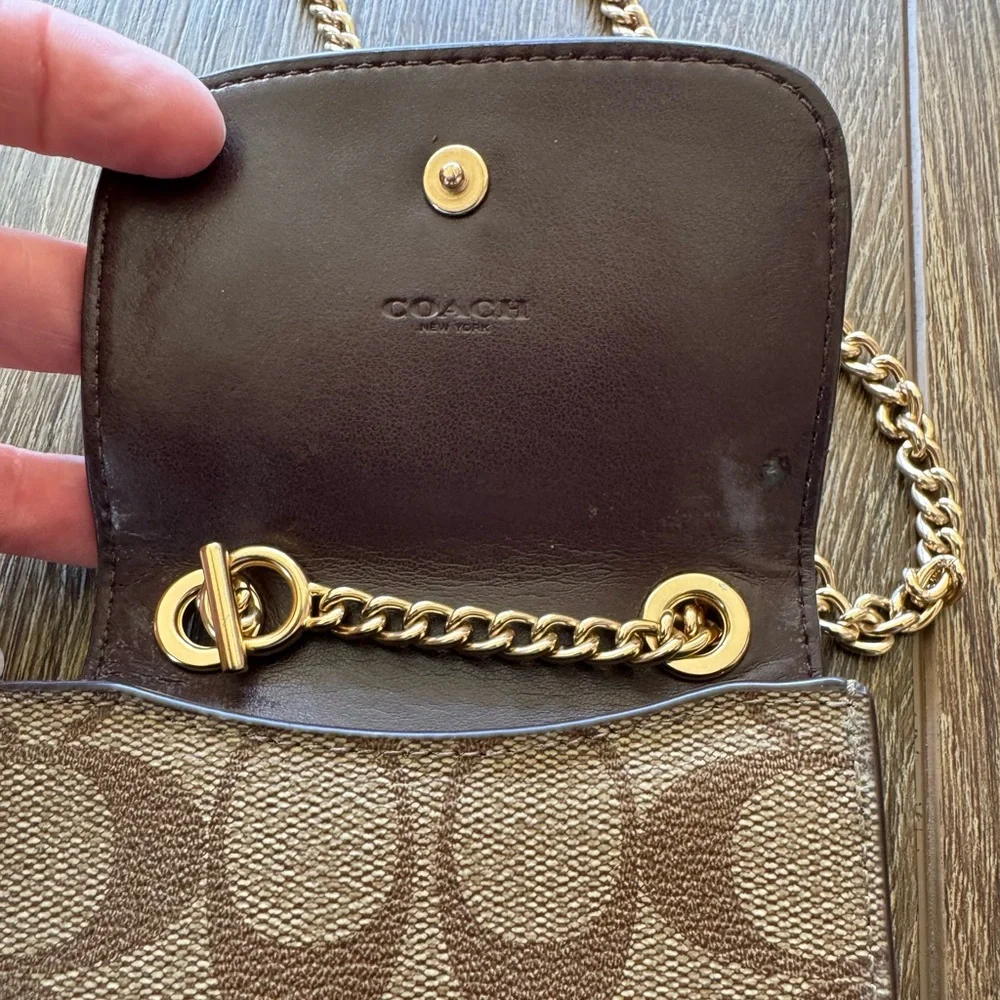 COACH Keith Harding special edition crossbody phone wallet chain - Picture 6 of 12